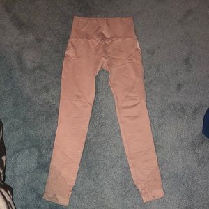 Gymshark Energy Seamless High Waisted Leggings Full Length - Taupe